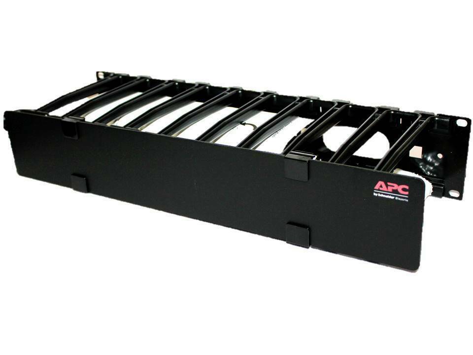 APC Horizontal Cable Manager with Cover - Rack Mount 2U AR8606