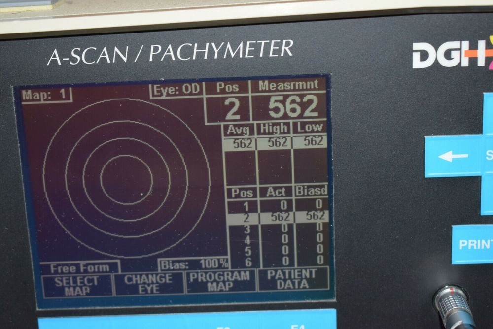 DGH 5100e A Scan Pachymeter IOL calculator