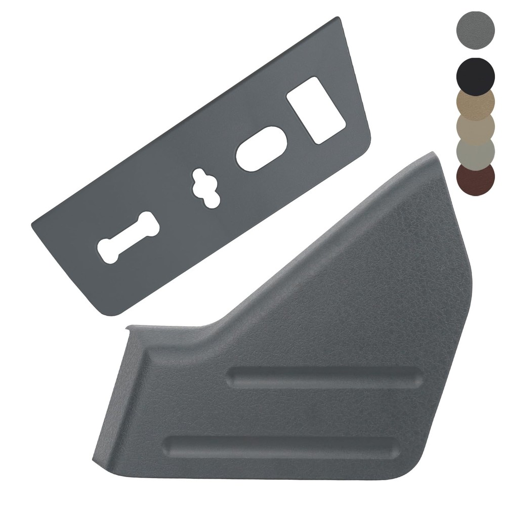 Power Seat Switch Panel Bezel Driver Side Ford F150 2009-2014 Gray