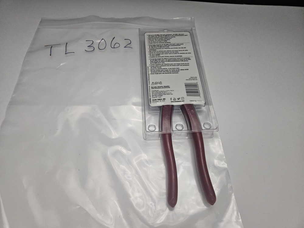 KLEIN TOOLS #63050 HIGH-LEVERAGE CABLE CUTTER (TL3062)