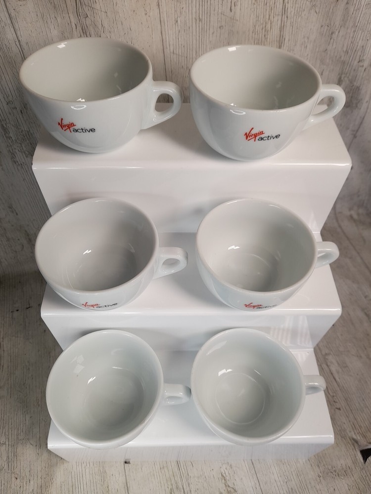 Virgin Active Ancap 2017 Branded Set Of 6 Mugs