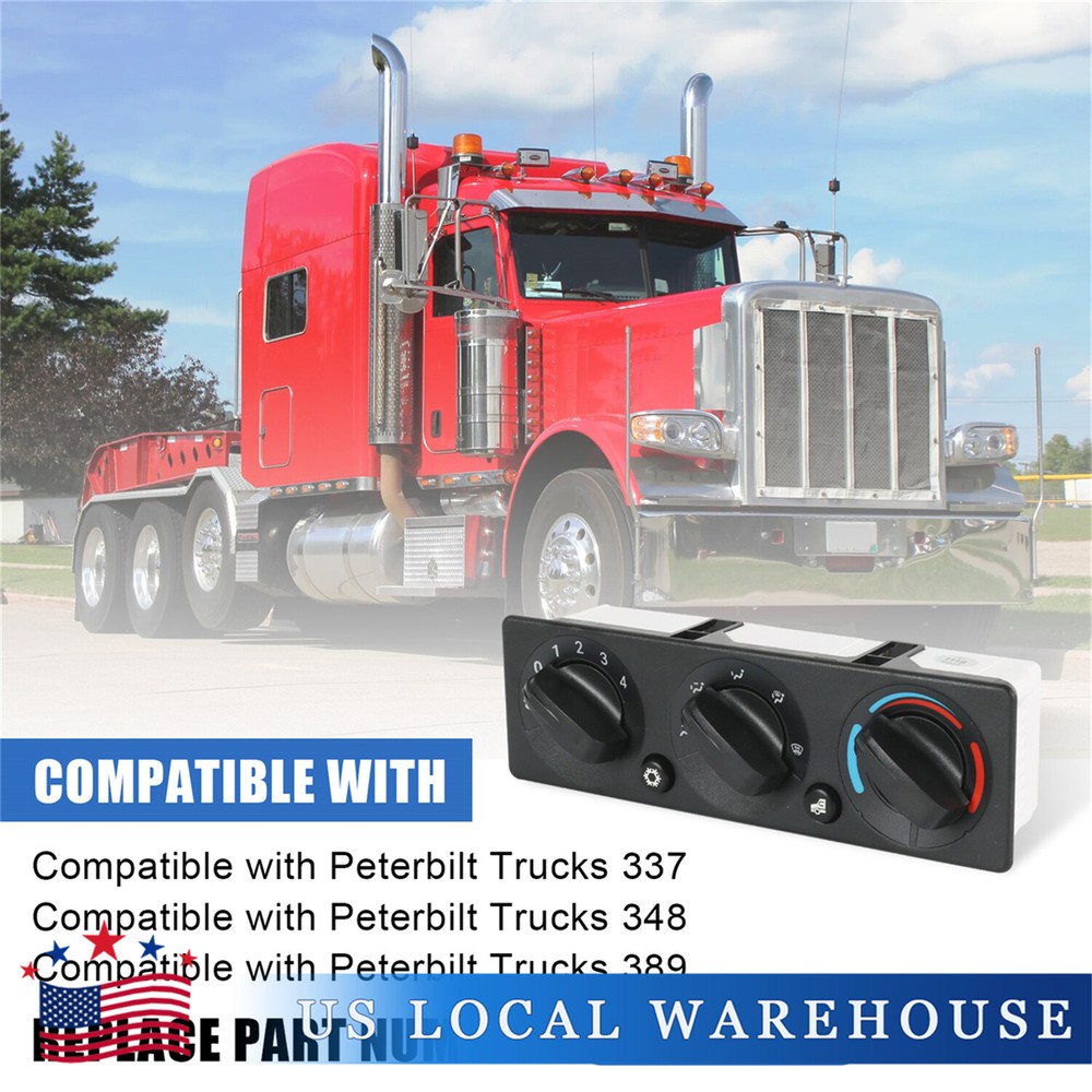 A/C Climate Control Module Panel For Peterbilt Truck Q21-6119