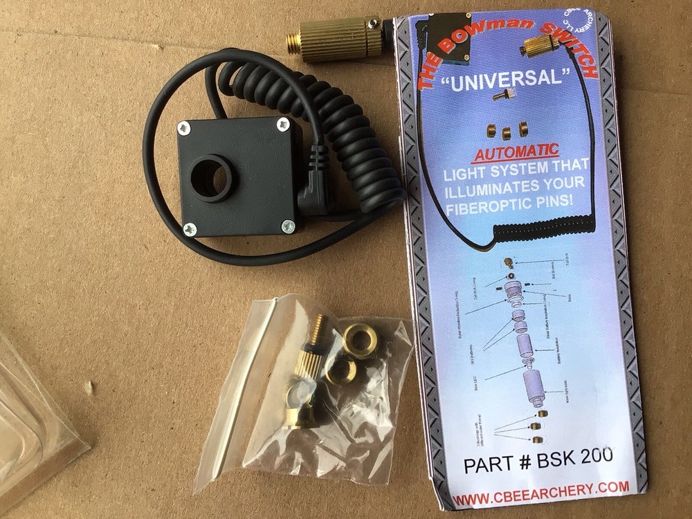 the bowman switch, automatic light system, Archery, Bow Hunting
