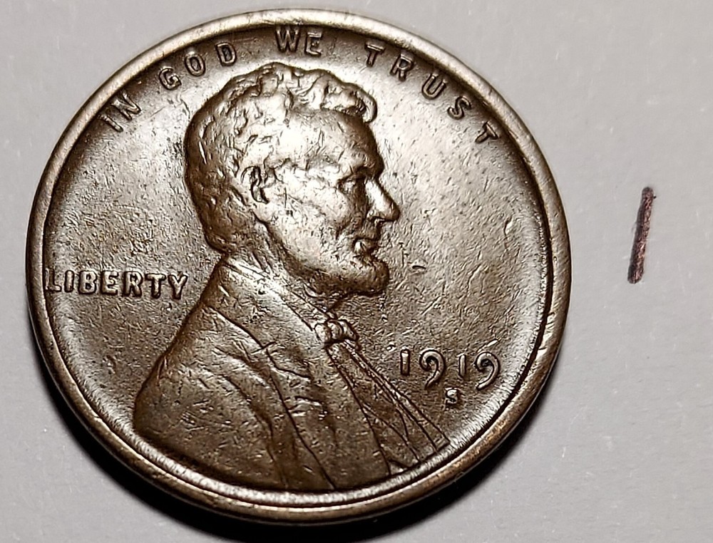 1919-S Lincoln Wheat Cent         #1
