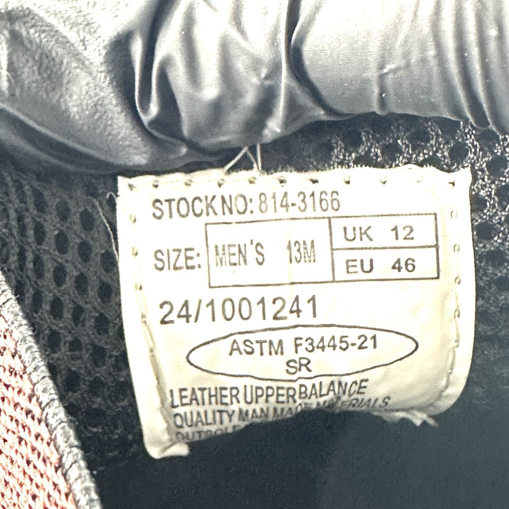 Thorogood Mens Romeo Comp Toe Work Boot Size 13M