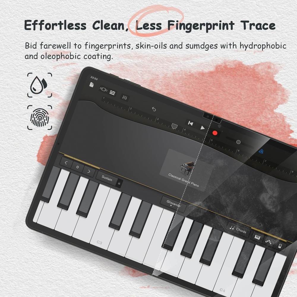 bersem 2 PACK Paperfeel Screen Protector Designed for Samsung Galaxy Tab S10...