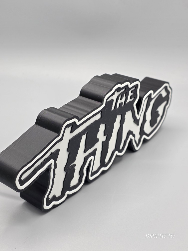 The THING Movie 3D Printed LIGHTBOX | MacReady