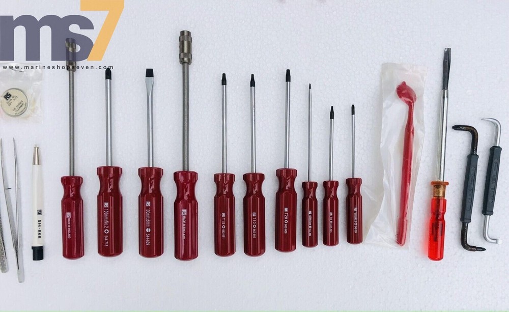 RS COMPONENTS ELECTRO-MECHANICAL TOOL KIT WITH ACCESSORIES AS SHOWN -NEW #2
