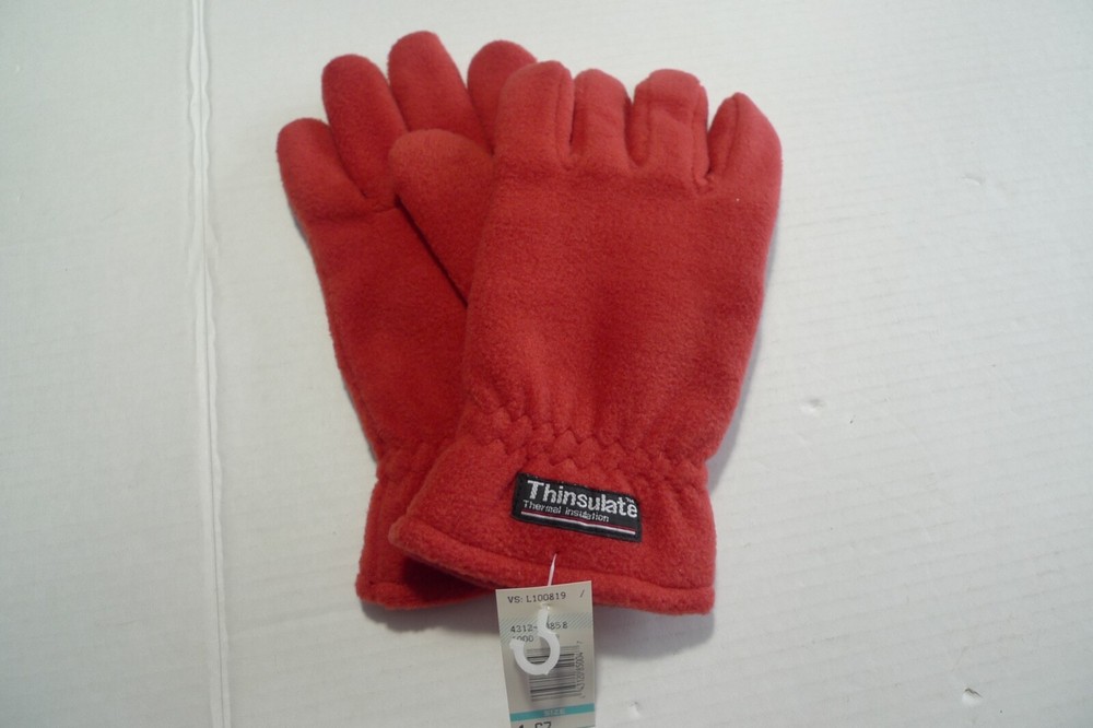WOMEN'S GLOVES- THINSULATE-ONE SIZE-DEEP PINK COLOR