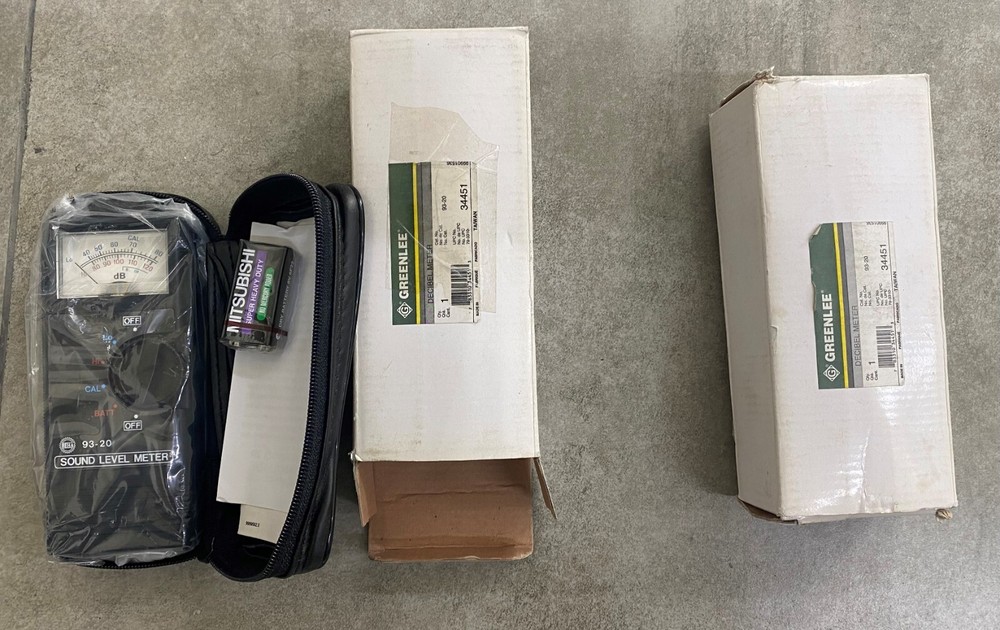 Greenlee 93-20 Sound Level Meter