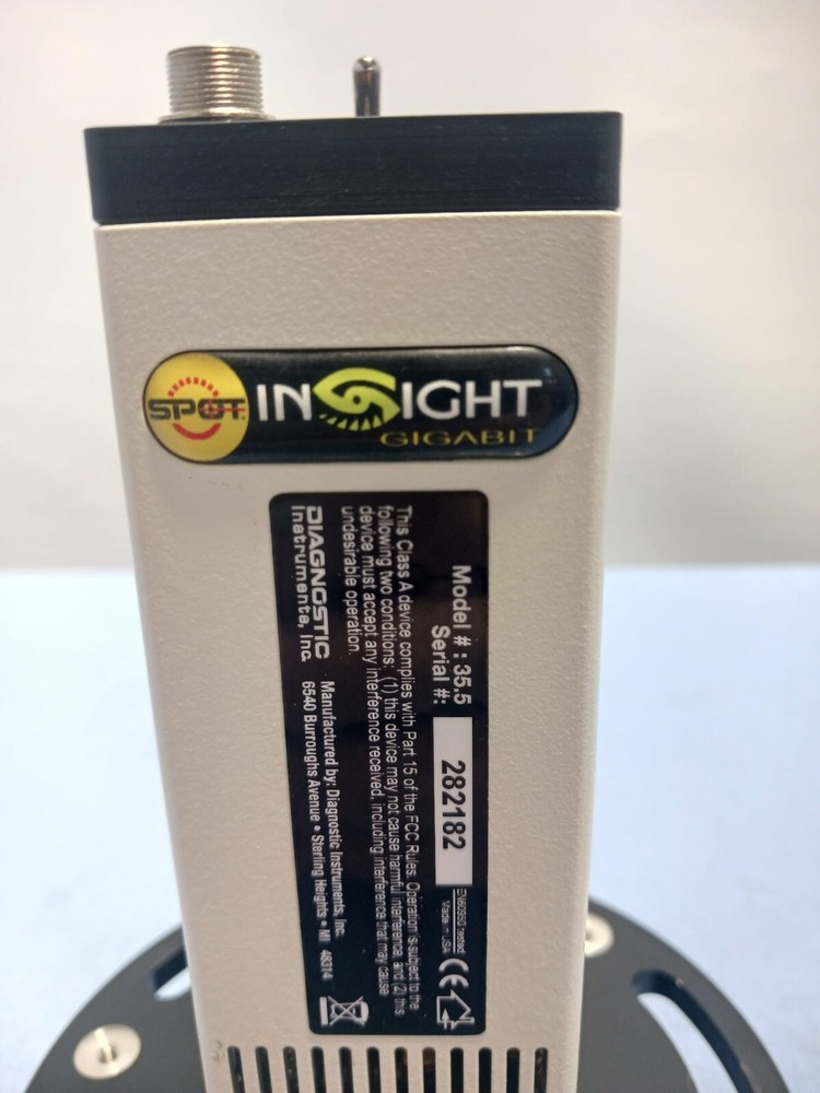 Diagnostic Instruments Spot Insight Gigabit Microscope CCD Camera Model: 35.5