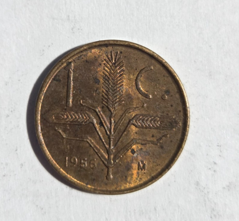 1956 Mexico 1 Centavo KM-417