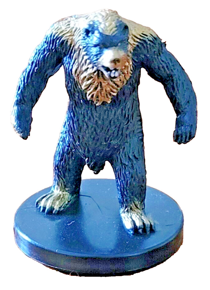 Celestial Black Bear - Aberrations  # 3 C - D&D Miniatures - No stat card.