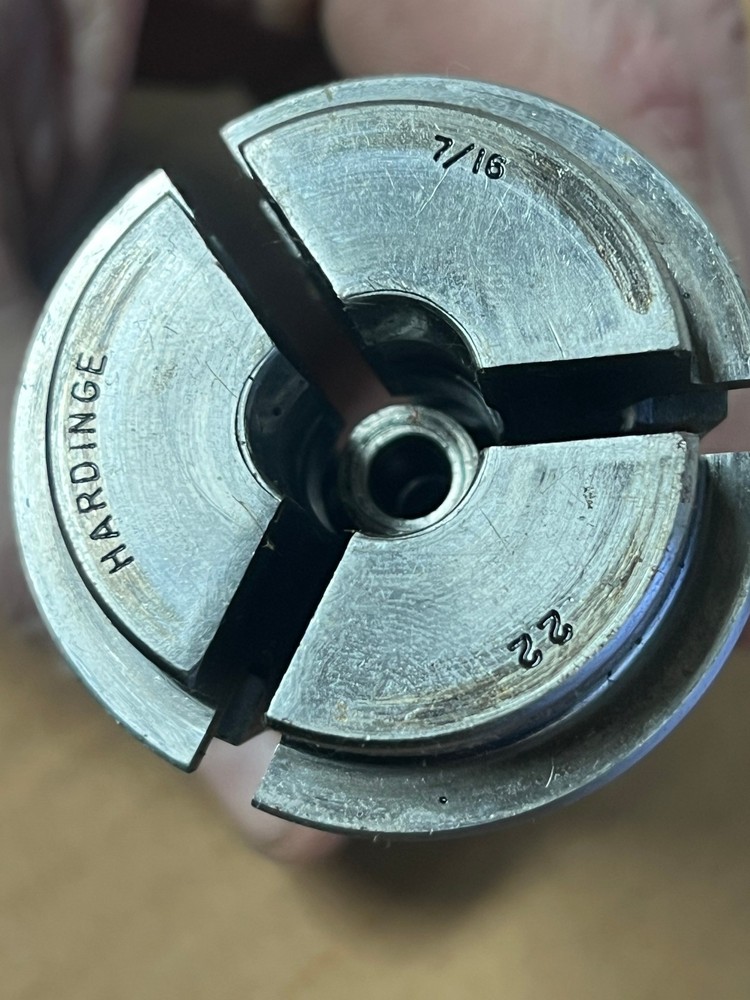 Hardinge 22 collet - 7/16
