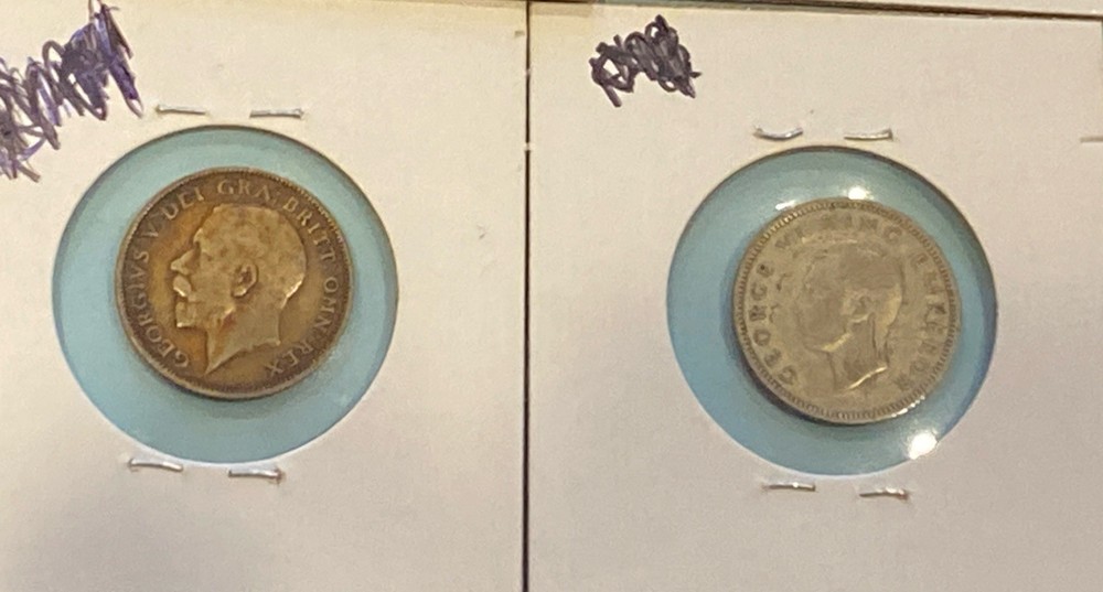 (12) British Empire 50% Silver Coins