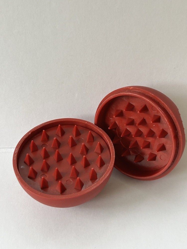 2 Ball Shaped Herb Grinders NEW PLASTIC