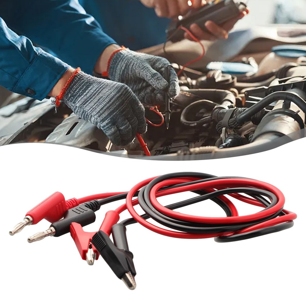 High Quality Cable Test Equipment Test Leads 1M Cable 2PCS Clip
