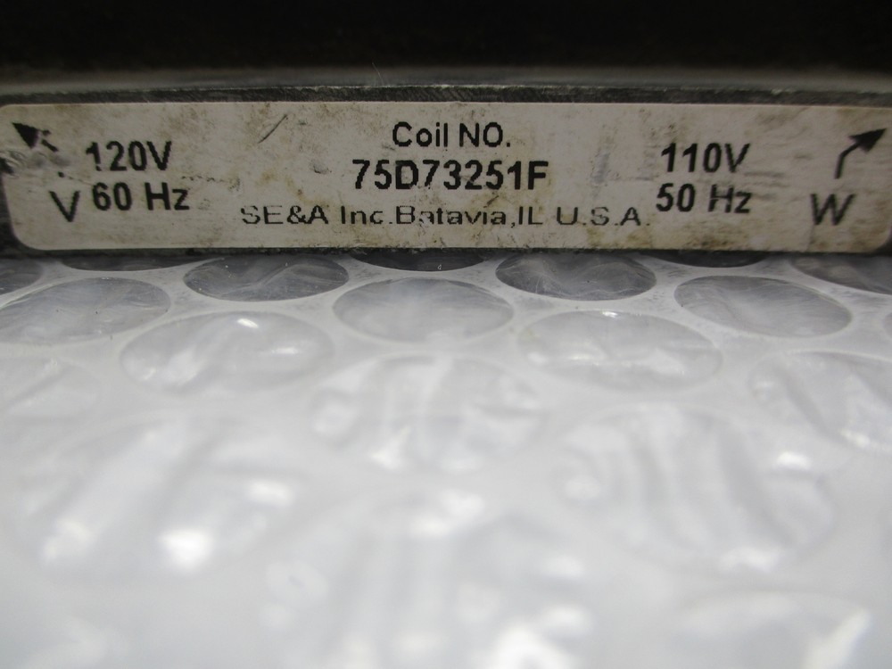 SE&A INC 75D73251F COIL 110V UNMP