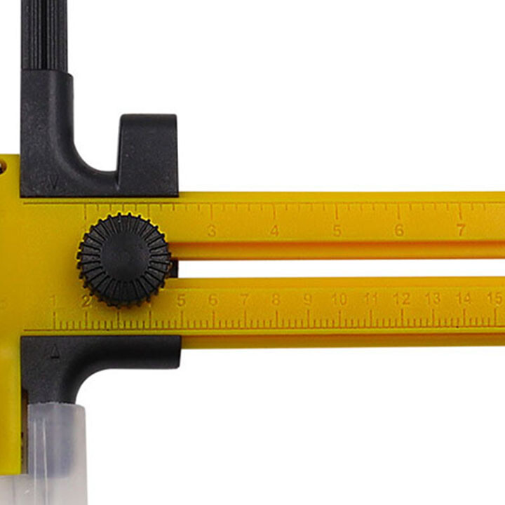 Handle Circle Cutter Compass Circle Cutter 2-15cm Cutting Tool for Draw Picture