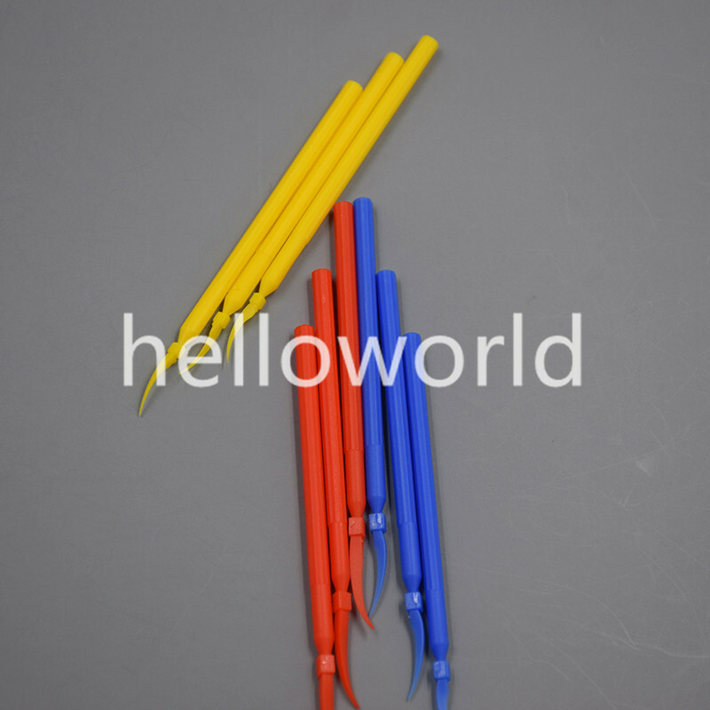 Large/Medium/Small Optional Size 100 Pcs Dental Plastic Interdental Poly Wedges