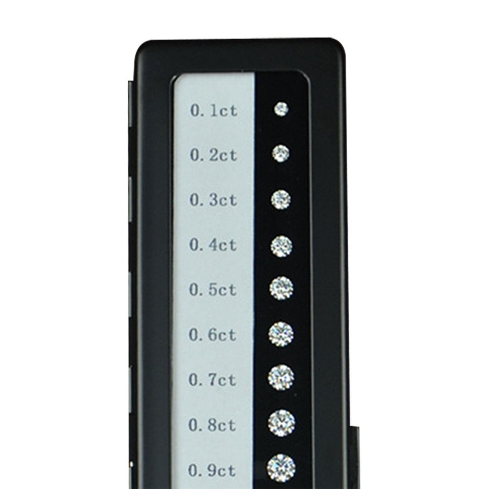 Diamond Color Scale Master Tester Tools Contrast black