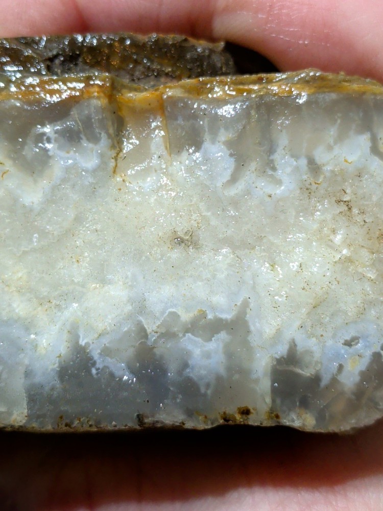 Agate "Sandwich" Specimen Natural Form (4lbs 14oz)