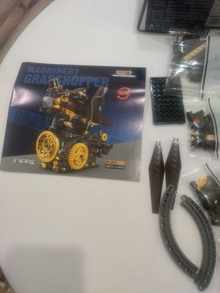 Small Angle - Machinery grasshopper | Set JD011