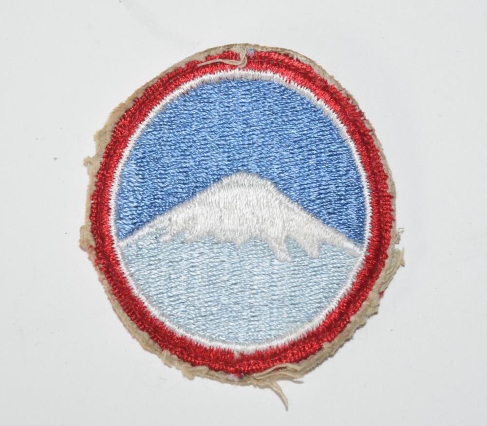 Original Vintage WWII US Army Far East Command Patch ~ Mt Fuji b