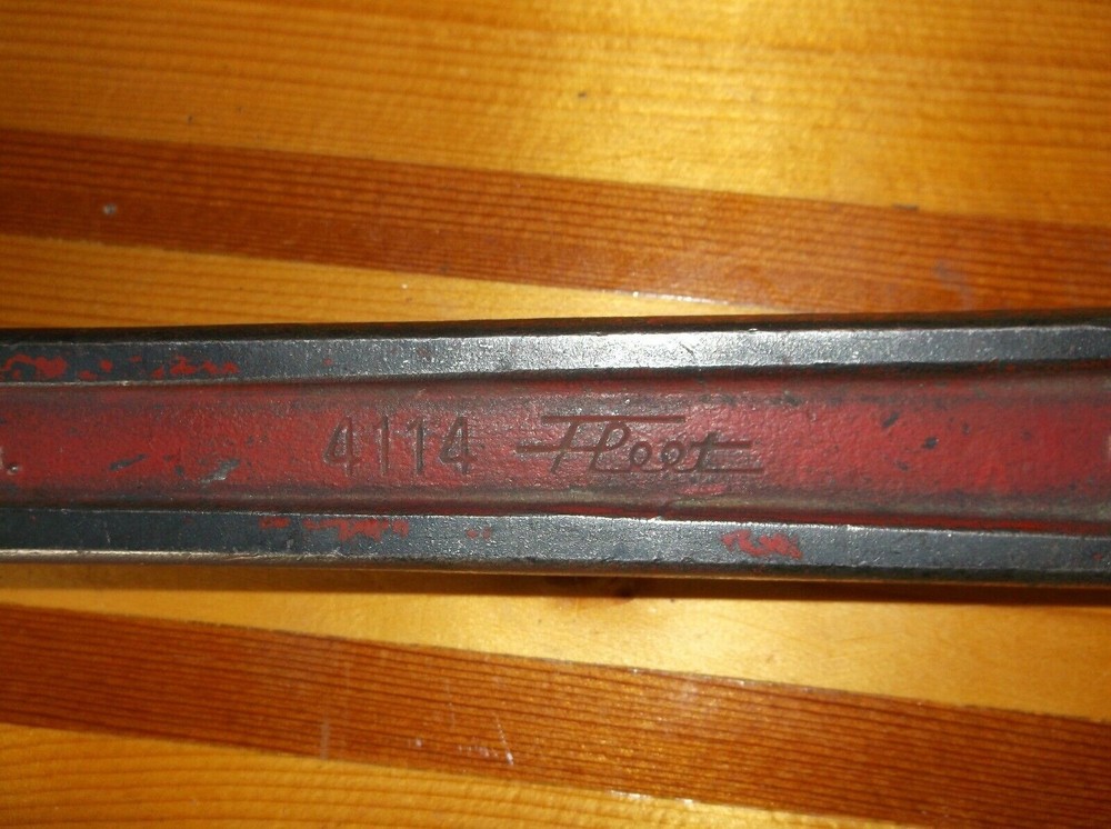 Vintage 4114 Fleet Pipe Wrench