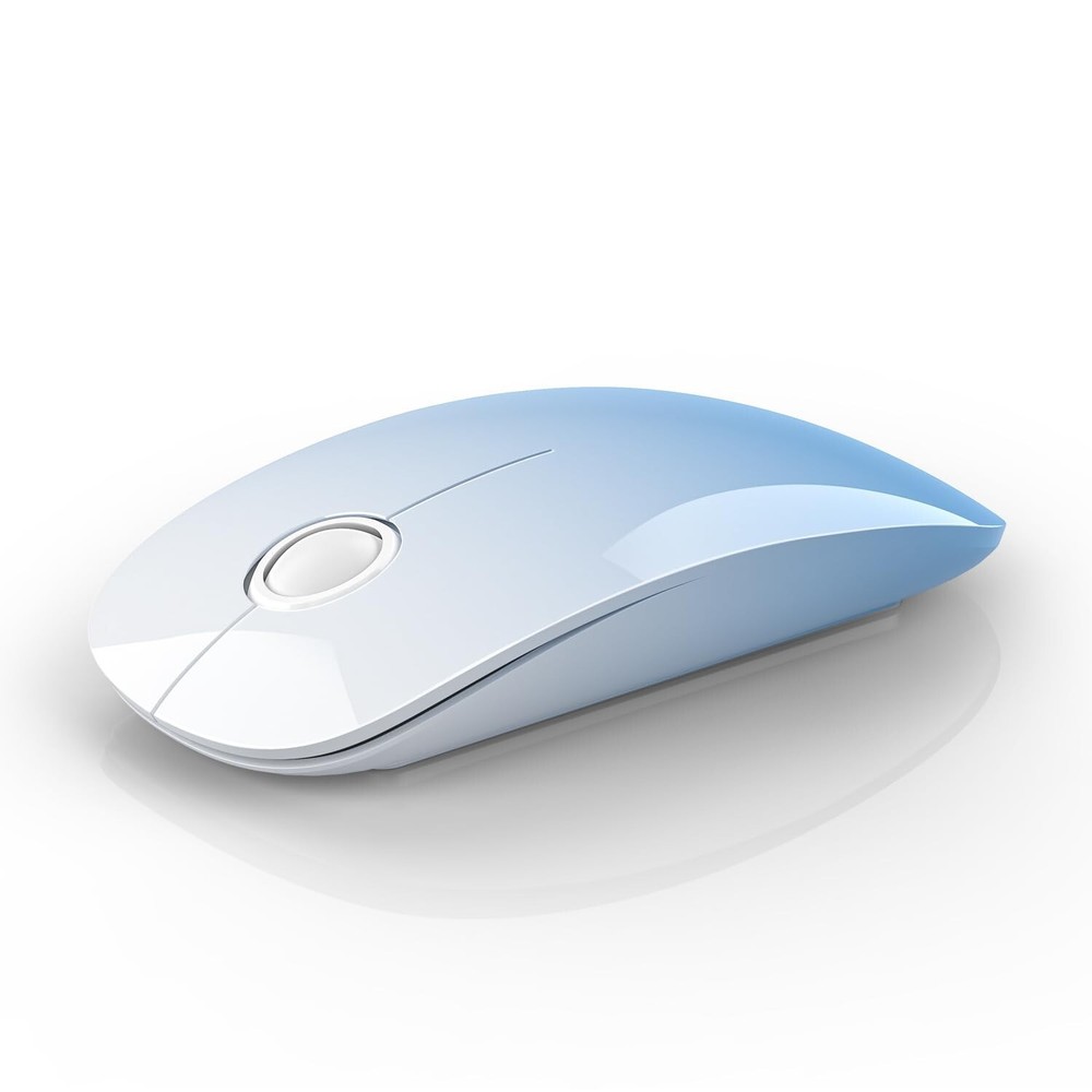 Bluetooth Wireless Mouse - (BT5.1+USB) Dual Connectivity, Quiet Click, Low Po...