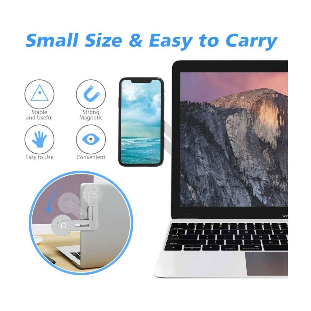Universal Magnetic Phone Holder - Silver