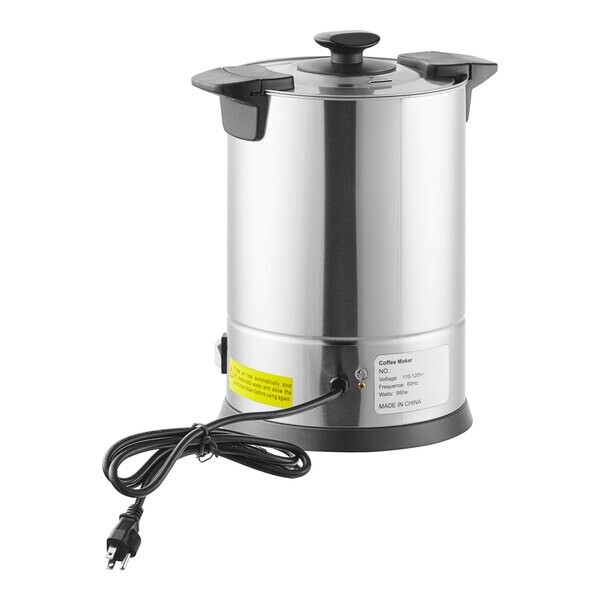 NEW 45 Cup Coffee Percolator Brewing System Double Stainless Wall Urn 950W #2140