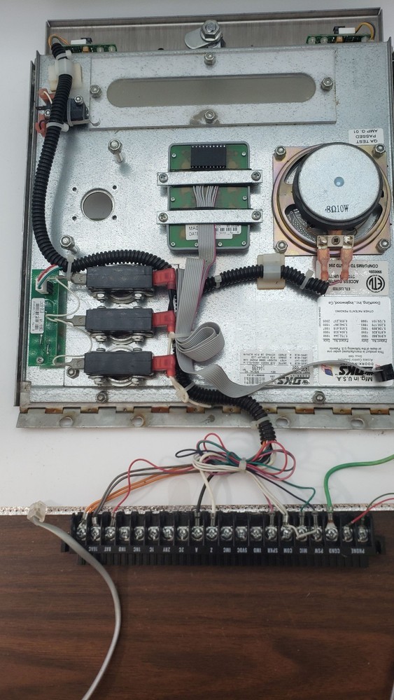 Doorking 1835-080 Front Panel with 1896-016 Keypad