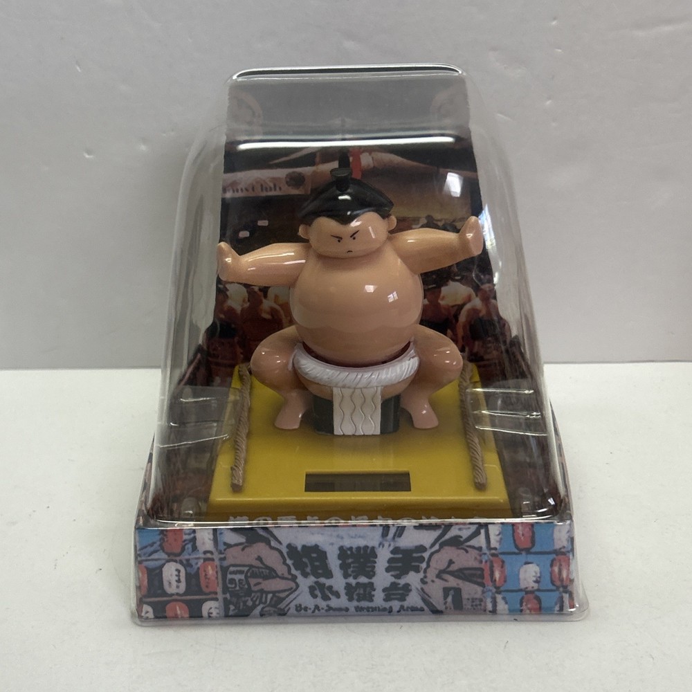 3 Toy Bobble Head Solar Clock