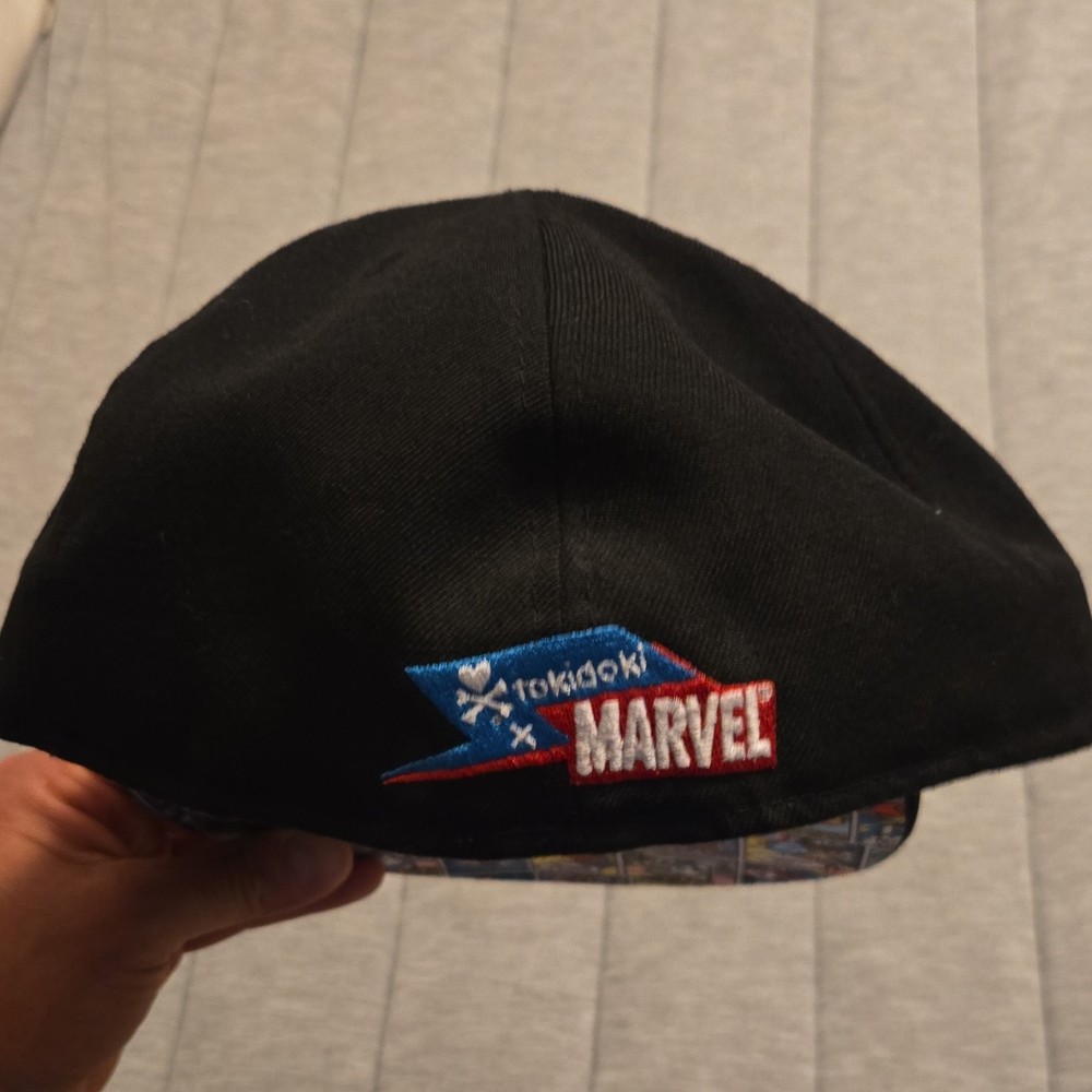 Tokidoki Marvel Spider-Man 59FIFTY Black Hat 7 3/4 Comic Graphics