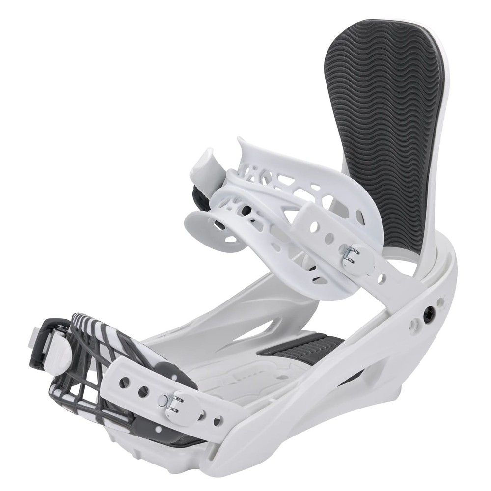 5th Element Summit Men's Snowboard Bindings, White/Gray, Large/X-Large MY26