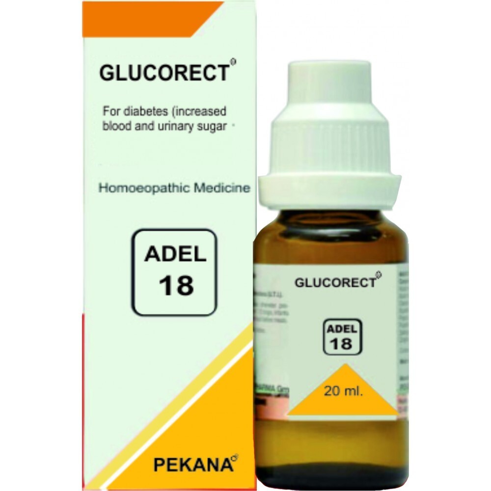 Homeopathic Germany Make Adel 18 (Glucorect) 20ml Drops