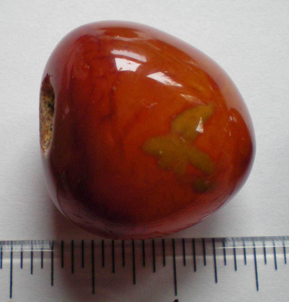 Carnelian Agate Palmstone sc618l