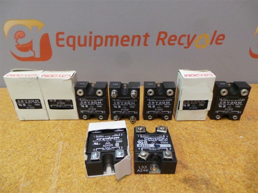 Crydon D1202 A2425 Solid State Relay Lot of 9
