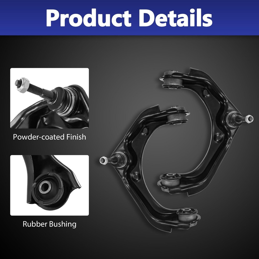 2Pcs Front Upper Control Arm with Ball Joint for Explorer 2006-2010 K80722