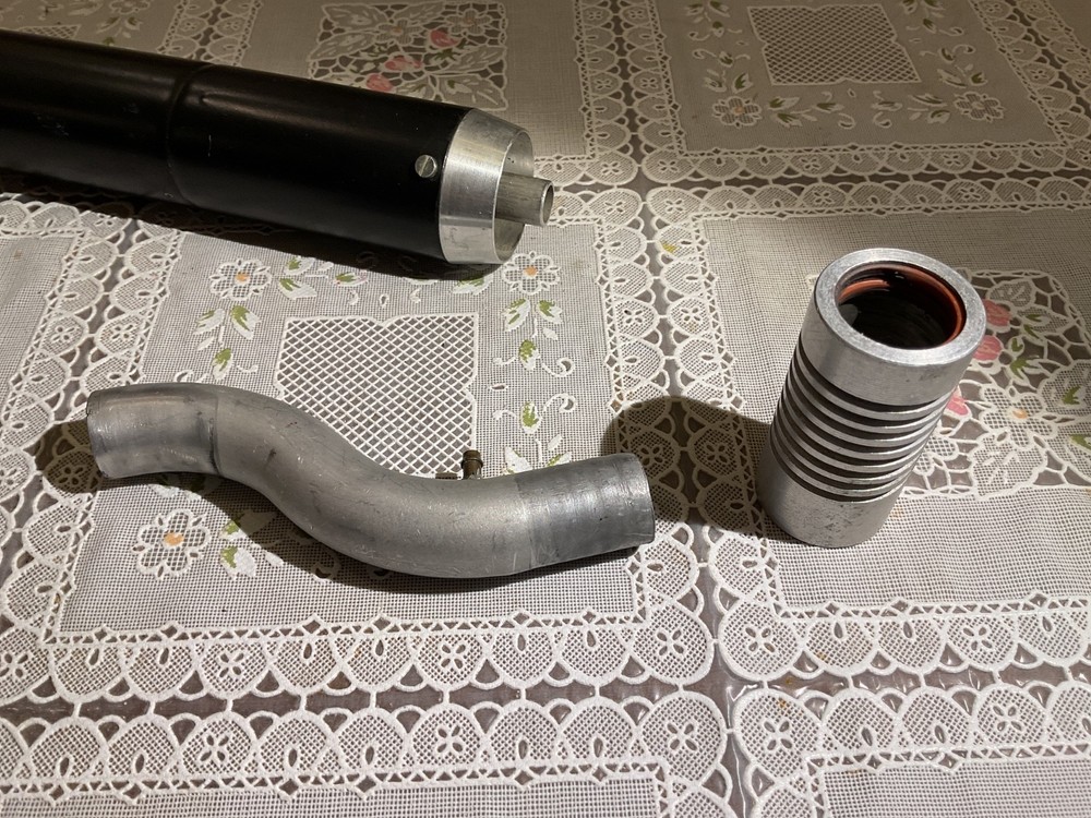 Rc Engine Tuned Pipe plus transition tube and coupling