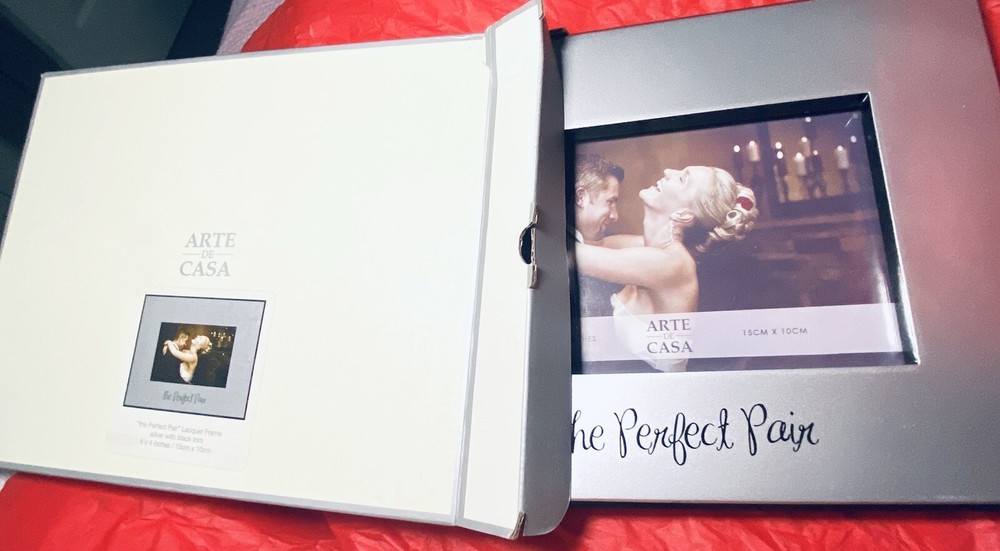 Arte De Casa The Perfect Pair Silver Frame