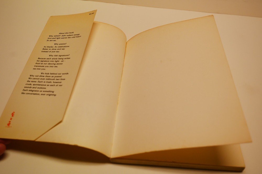 Gold and Fish Signatures - Tuttle - 1969