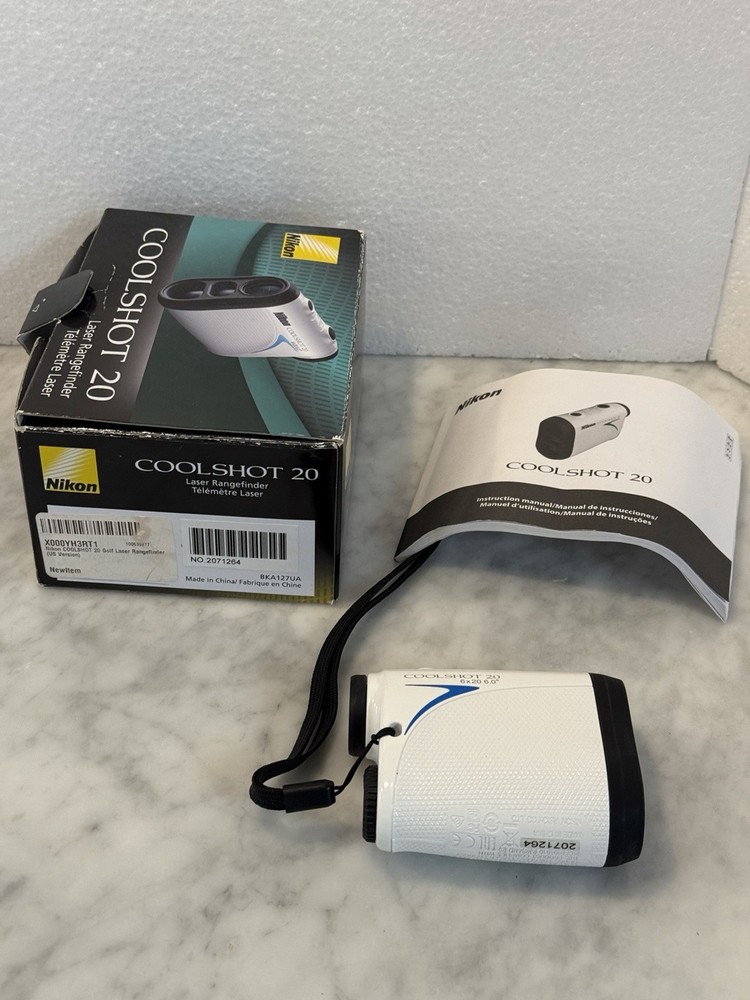 NIKON COOLSHOT 20 RANGEFINDER GOLF RANGE FINDER