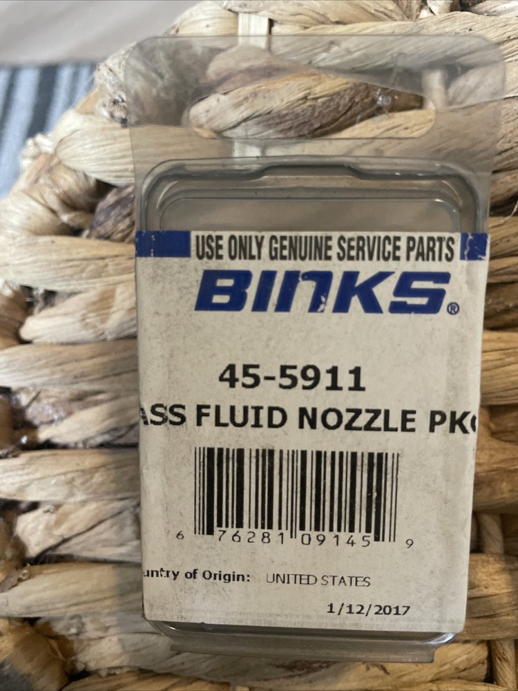 Binks 45-5911 59ASS Fluid Nozzle 4.3mm