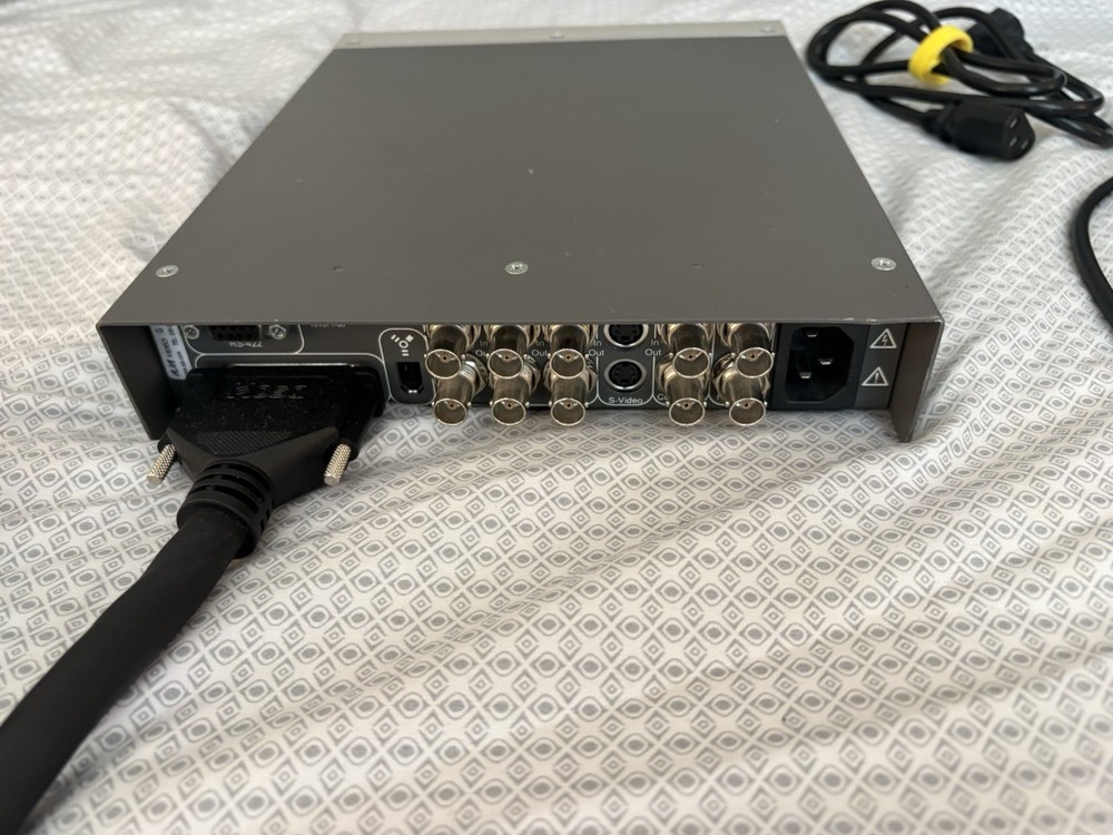 AJA Io LA External Video Capture Device 10-bit Analog Uncompressed Breakout Box