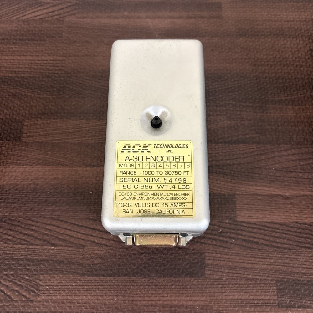 ACK A-30 Altitude Digitizer As Removed