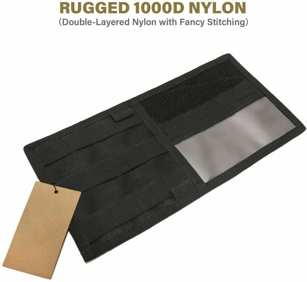 Tactical Molle Car Sun Visor Organizer Storage Bag Nylon Auto Panel Accessories