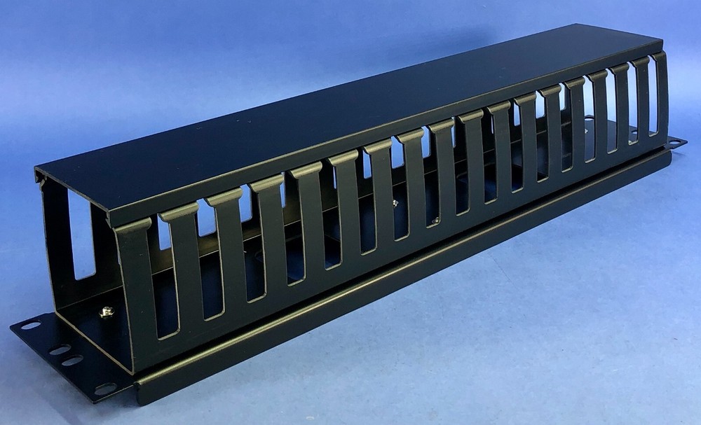 CABLE MANAGER FINGER DUCT PANEL SINGLE SIDED 2RU (MFR#:2016-FD3) NEW