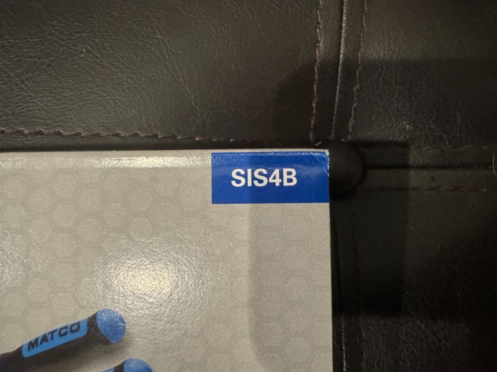 New Matco Tools 4pc Indexing Scraper Set Blue SIS4B